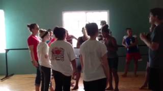 Baby Girls Club Belize Worshiping to 10,000 Reasons