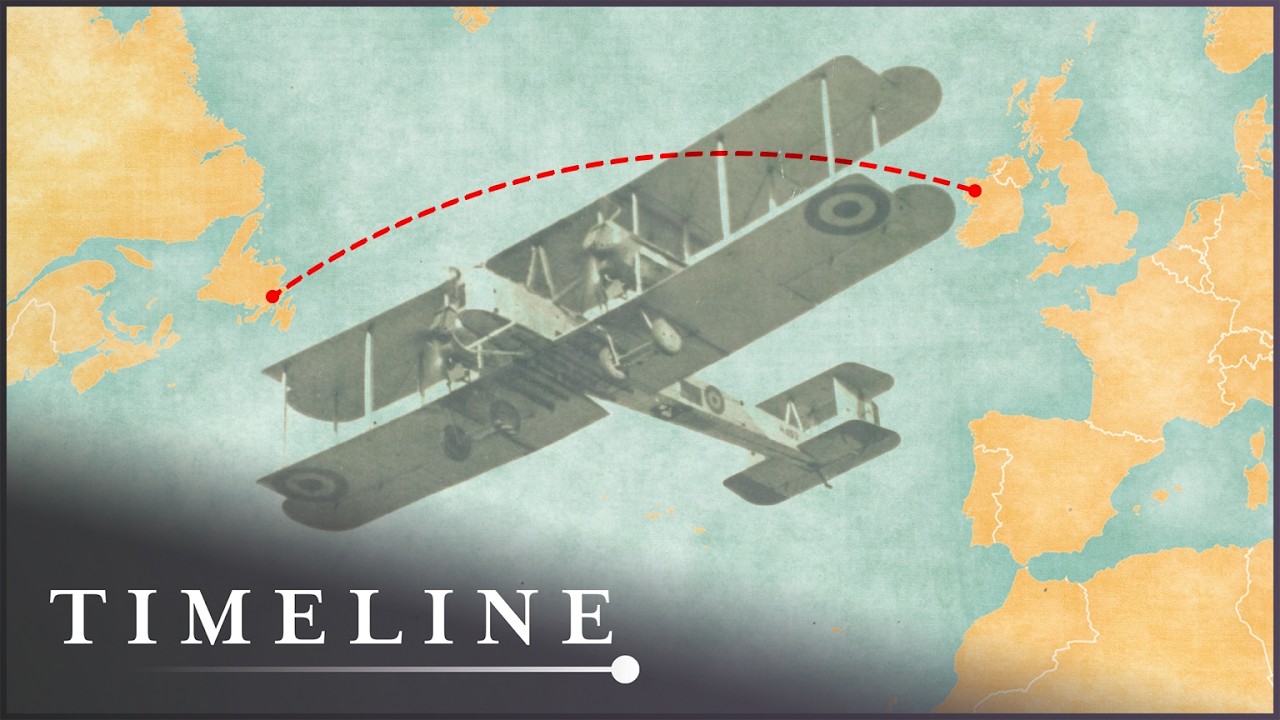 Alcock & Brown: The First People To Fly Across The Atlantic