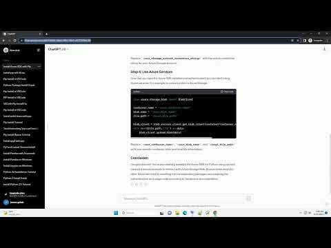 Pip Install Azure