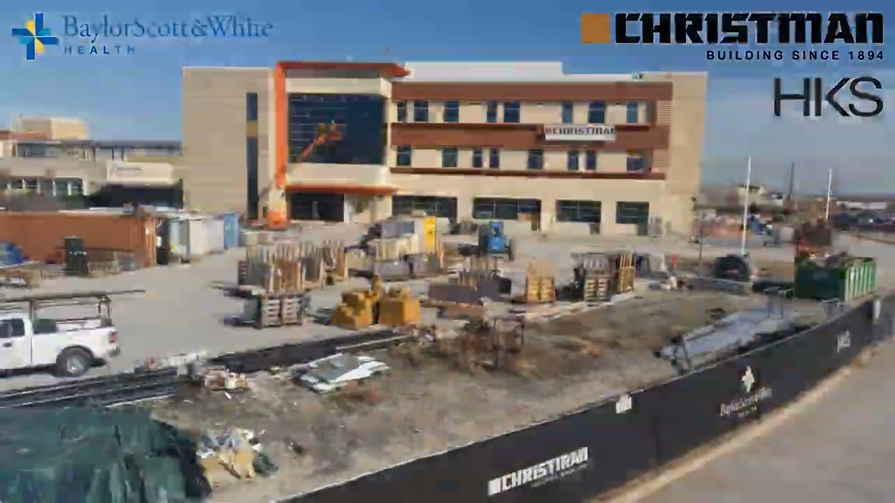 Construction Timelapse - BSW Heart and Vascular Hospital