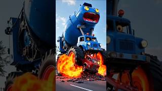 Download lagu Monster Truck vs Fire Truck, Truck Overturning, Lorry Videos, Monster Trucks, Racing Cars, 2 Cars mp3