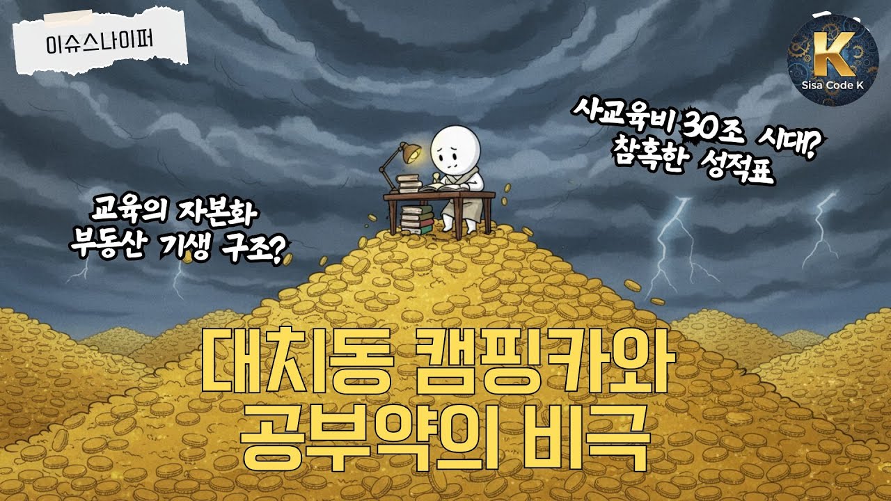 대치동 캠핑카가 멈춰야 할 곳, 30조 원짜리 아동 학대의 민낯