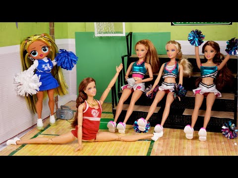 Barbie Doll Cheer Tryouts with LOL OMG Cheerleader - Titi Toys