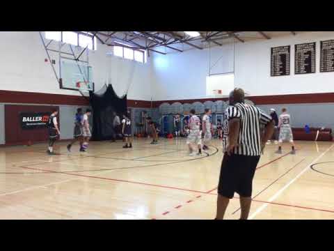 Boston Bobcats - Jordan 55 CT Stars-Harvey 35 - Hall of Fame New England Championsip