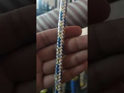 8 mm Polyester Polyster Braided Rope (Tiranga)