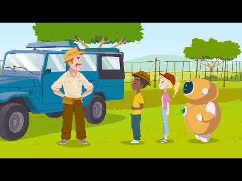 Let's Smile 6 Unit 9 Story - On a safari tour