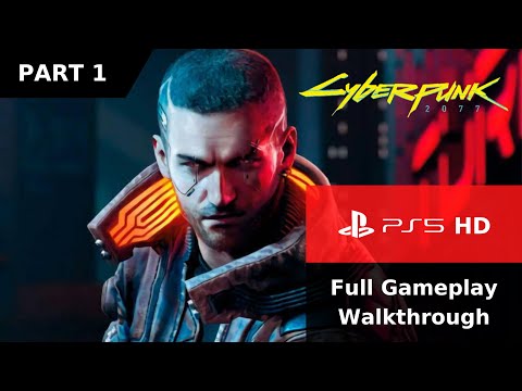 Cyberpunk 2077 Gameplay Walkthrough Part 1 - No Commentary (Full Game)