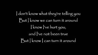 Turn It Around ~ Sub Focus ft. Kele ~ Lyrics