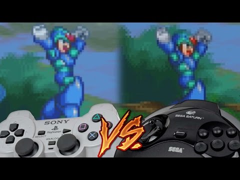 PlayStation vs Sega Saturn - Mega Man X4