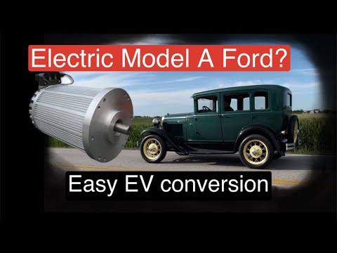 Electric Ford Model A? Easy Plug-and-Play EV Conversion!