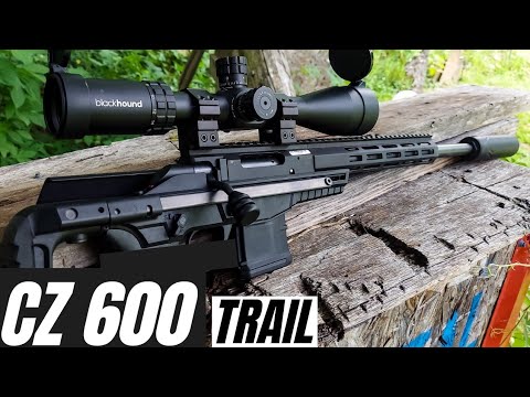 CZ 600 Trail - First Shots and Sighting In