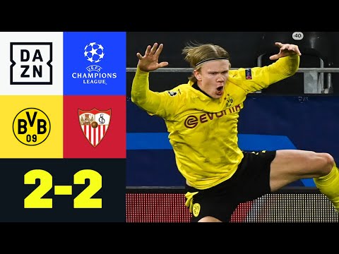 Haaland sei Dank! Viertelfinale: Borussia Dortmund - FC Sevilla 2:2 | UEFA Champions League | DAZN