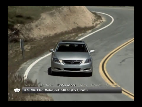 2008 Lexus GS 450h Used Car Report