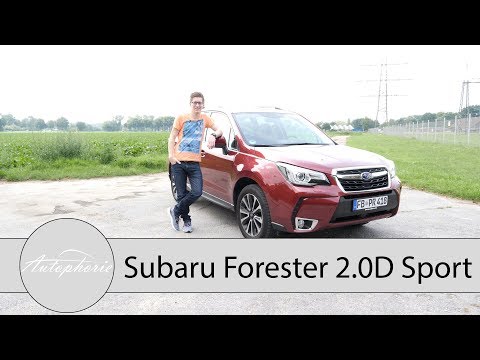 Subaru Forester 2.0D Sport Lineartronic Driving Report / The classic with boxer diesel - Autophorie