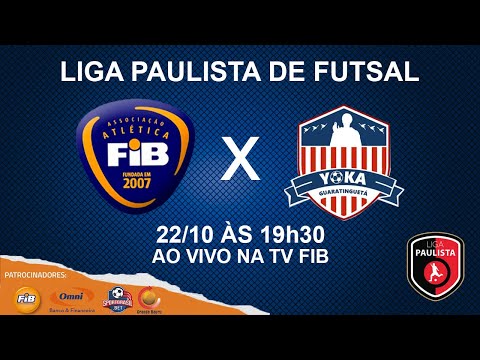 FUTSAL BAURU / FIB / SportBrasil.bet X YOKA Guaratinguetá | TV FIB BAURU
