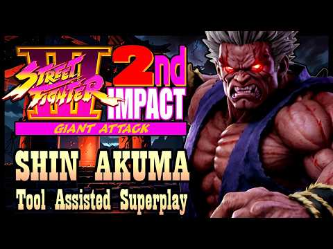 【TAS】STREET FIGHTER III: 2ND IMPACT - SHIN AKUMA [REMASTERED]