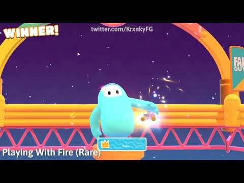 Playing with Fire celebration Fall Guys Season 1 FFA