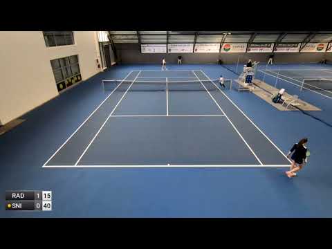 Lola Radivojevic [Q] - Daria Snigur [4] (W60 Trnava 2023 II R16)