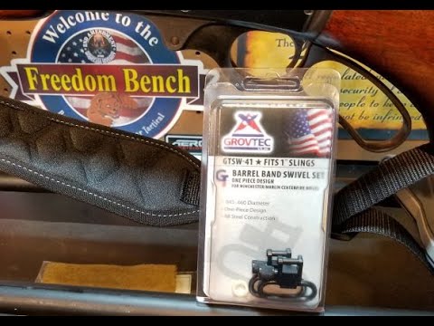 GROVTEC Barrel Band Swivel Set Installation for my 30-30 Winchester Rifle.