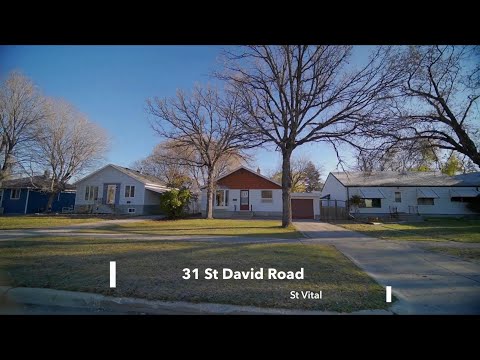 Winnipeg Real Estate Property Tours - 31 St David Road