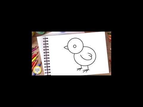 Hoạt động Tạo hình: “Vẽ gà con”
