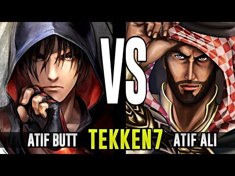 Atif Ali (Shaheen) vs Atif Butt (Jin Kazama) Tekken 7 FT-5 Match
