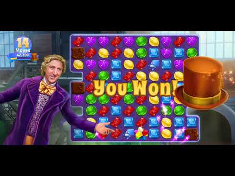 Willy Wonka's World of Candy - Level 11 and 12 Complete - No Hacks / No Boosters (Android/IOS)