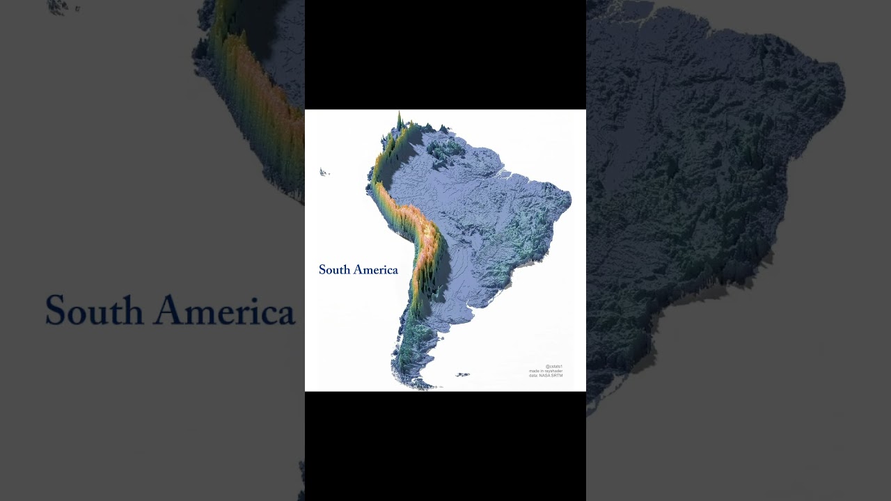 Topography maps of the world!🌍