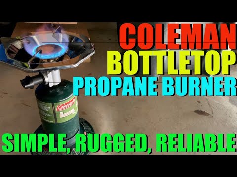 Coleman Bottletop Propane Burner - Cheap and Effective