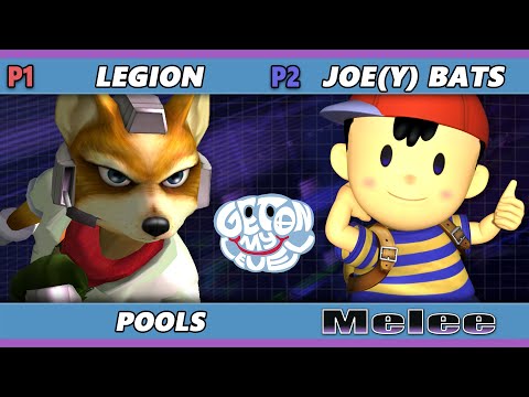 GOML 2023 - Legion (Fox) Vs. Joe(y) Bats (Ness) Smash Melee - SSBM