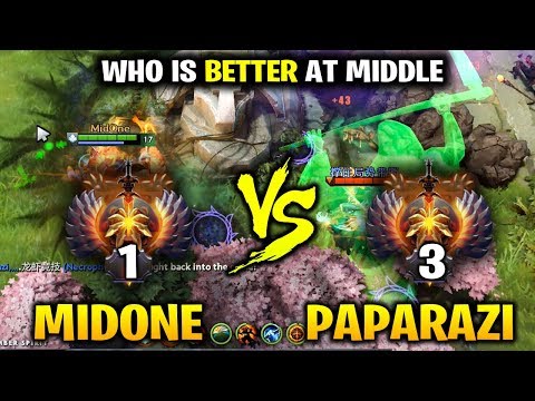 MIDONE vs PAPARAZI - TOP 1 vs TOP 3 AT MIDDLE LANE