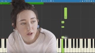 How to play Make Me (Cry) - Noah Cyrus ft. Labrinth - Piano Tutorial