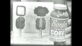 Bordens Instant Coffee Commercial - 1949 - Vintage Advertising
