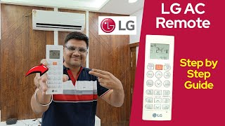 LG AC Remote 2024⚡ LG Split AC remote guide 2024 ⚡ Lg AC Remote Function