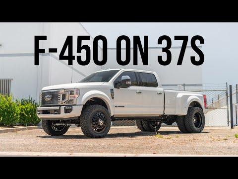 F-450 Leveled on 37s with Carli Backcountry Suspension System