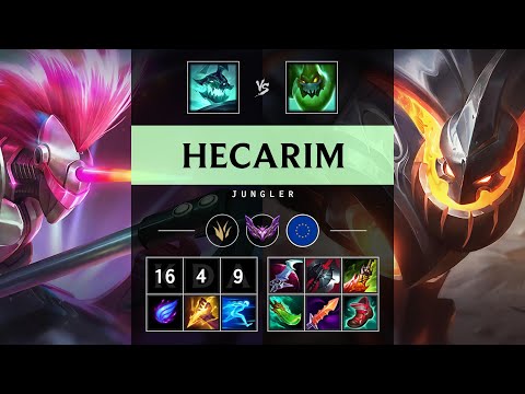 Hecarim Jungle vs Zac - EUW Master Patch 25.12