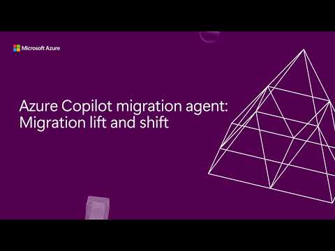 Video Thumbnail: Discover and plan lift-and-shift migrations with Migration Agent
