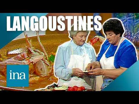 Omelette aux langoustines et tomates de Maïté 🦞🍅 | INA Les Recettes Vintage