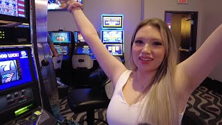 She Played a High Limit Slot at Planet Hollywood Casino Las Vegas!