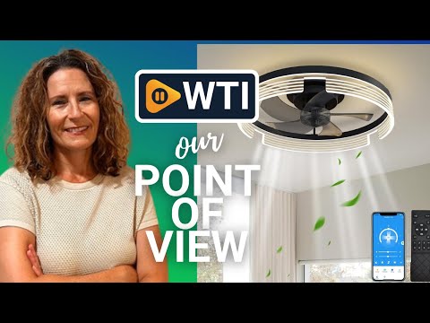 Low Profile Ceiling Fan - WTI product video review