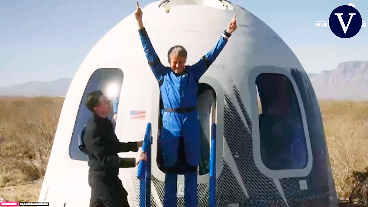 The sequence of Jesús Calleja's trip to space