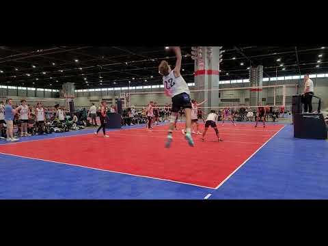 2023 06/18 17 Blue vs MKE Sting 17-2 Todd 1st set