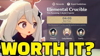 Is The Elemental Crucible Worth Doing? | Genshin Impact Co-op Event