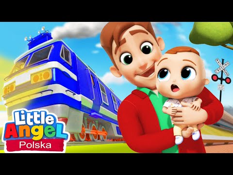 Ciuch, ciuch, jedziemy pociągiem | Piosenki Dla Dzieci | Little Angel Po Polsku