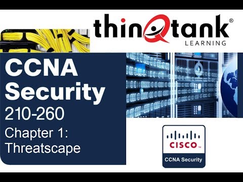 thinQtank Learning CCNA Security Training Camp Chapter 1 - THREATSCAPE