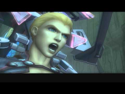 Xenosaga III HD Cutscene 300 - Ziggy vs. Voyager (Archon Cathedral) - JAPANESE - REGULAR MODE