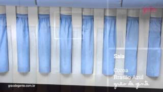 Saia para Berço Coroa Brasão Azul | Ref: 54305