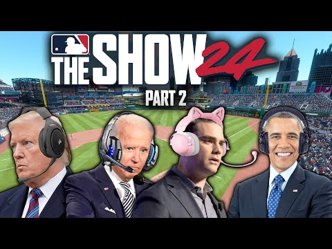 US Presidents Play MLB The Show 24 (Part 2)