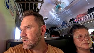 Travel vlog - Chiang Mai to Bangkok (3RD CLASS FAN TRAIN) Our 40HRS JOURNEY in Thailand.๐น๐ญ