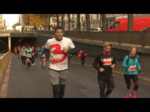 Brüssel: Anschlagsopfer läuft Marathon